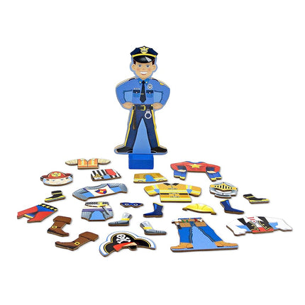 Melissa & Doug Joey Magnetic Wooden Dress-Up Pretend Play Set (25+ pcs)