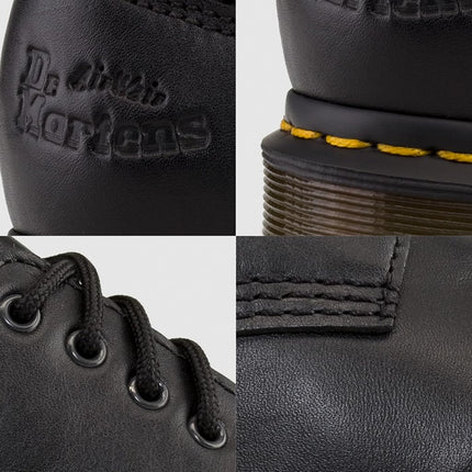 Dr. Martens Men's 8053 Oxford, Black Nappa, 17 Women/16 Men