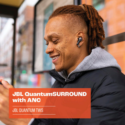 Auriculares intraaurales inalámbricos JBL Quantum TWS con cancelación de ruido para juegos