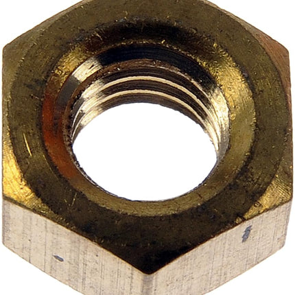 Dorman 680-002 Hex Nut-Brass- 5/16-18 x 1/2 In., 25 Pack Universal Fit