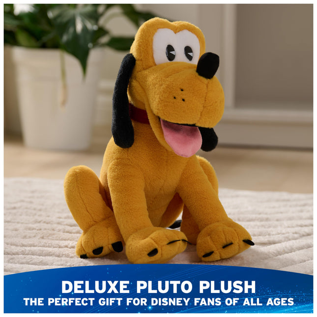 GUND Disney Official Pluto Classic Plush, Mickey and Friends, Deluxe Collector Stuffed Animal for Ages 1 and Up, Yellow, 14”