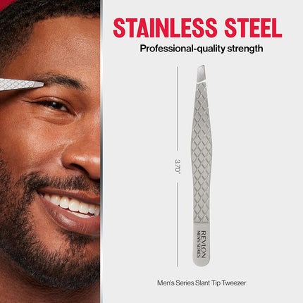Revlon Men's Series Slant Tip Tweezer
