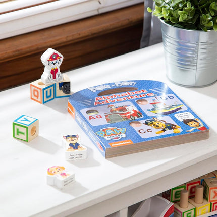 Melissa & Doug PAW Patrol Children's Book - Poke-A-Dot: Alphabet Adventure, Multicolor, 33263