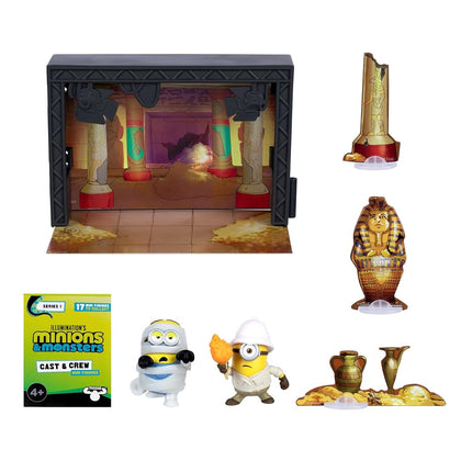Minions Illumination's Monsters Mummy Temple Sound Stage