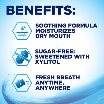 biotène Dry Mouth Lozenges for Dry Mouth and Fresh Breath, Dry Mouth Relief and Breath Freshener, Refreshing Mint - 27 Count (Pack of 3)
