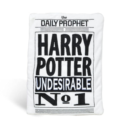 Harry Potter Daily Prophet Newspaper Crinkle Pet Toy - Plush Crinkling Toys for all Dogs, Officially Licensed Design, 11 Inch