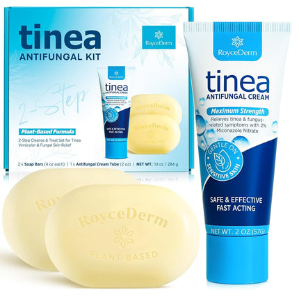 Roycederm Tinea Versicolor Cream & Soap Kit: Sooth