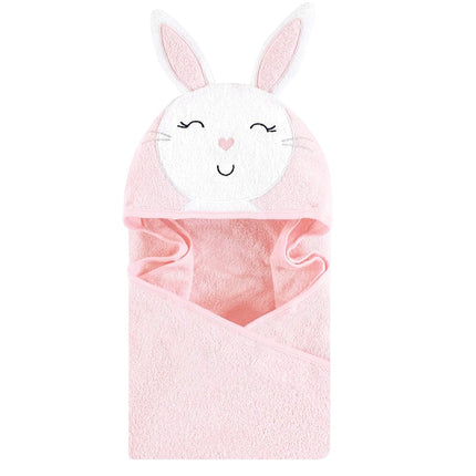 Hudson Baby Unisex Baby Cotton Animal Face Hooded 