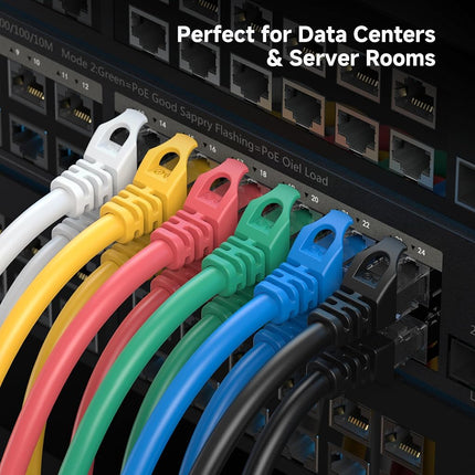 Cable Matters 10Gbps Snagless Cat 6 Ethernet Cable - 7ft, Cat 6 Cable, Cat6 Cord, Ethernet Cord, Blue