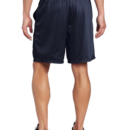 Russell Athletic Men's Mesh Short with Pockets, Navy, Small