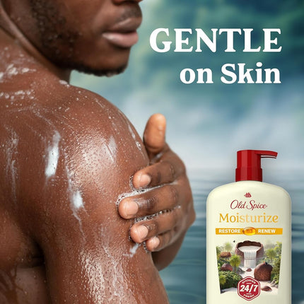 Old Spice Men's Body Wash with Shea Butter 3.5 oz (Pack of 4)