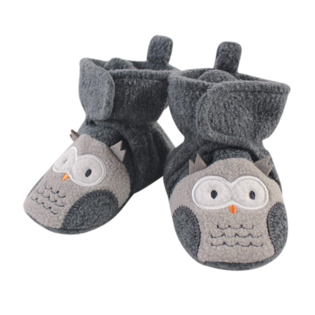 Hudson Baby Unisex-Child Cozy Fleece Booties Slipp