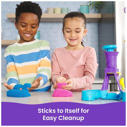 Kinetic Sand Soft Serve Station, Moldable Play Sand Sensory Toys, Ages 5+
