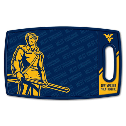 YouTheFan NCAA West Virginia Mountaineers Logo Series Cutting Board