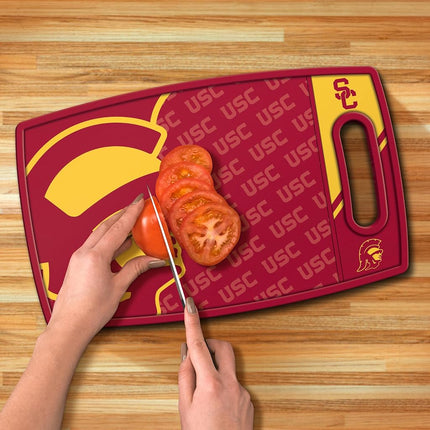 YouTheFan NCAA USC Trojans Logo Series Cutting Board