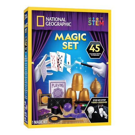 National Geographic Kids Magic Set - 45 Magic Tric