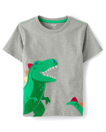 Gymboree Boys' and Toddler Short Sleeve Embroidere
