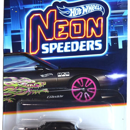 Hot Wheels Nissan Silvia, Neon Speeders 3/8 [Black