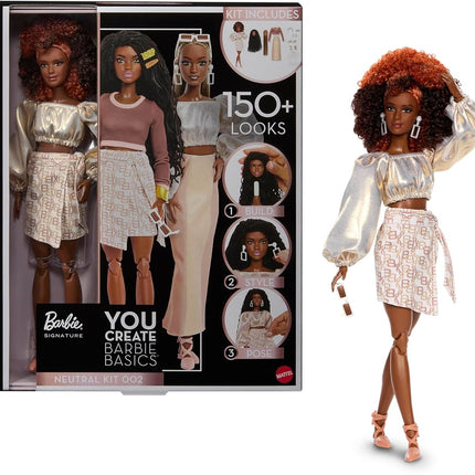 Barbie Basics You Create Neutral Kit 002 Doll and 