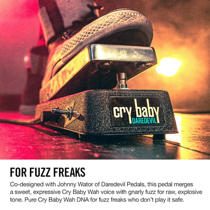 JIM DUNLOP Cry Baby Daredevil Fuzz Wah (DD95FW)