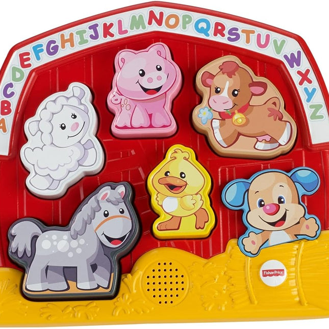 Fisher Price - Laugh & Learn Learning Puzzle-Farm Animals
