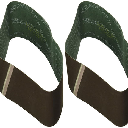 Makita 794133-C-2#80 4 by 24 Sanding Belt, 2-Pack