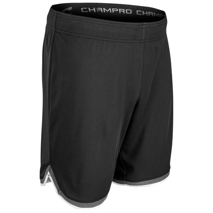 CHAMPRO Kids' Forward Basketball Shorts, Black, Si