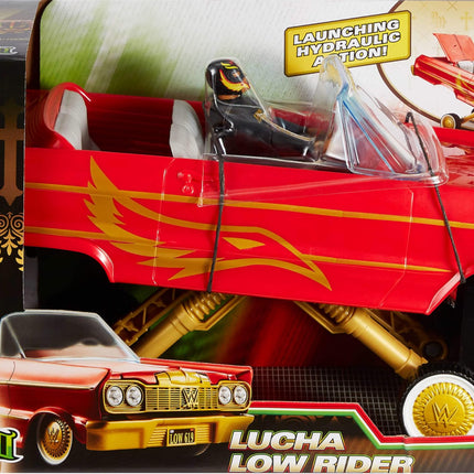 Mattel WWE Toy Vehicle & Rey Mysterio Action Fgure Set