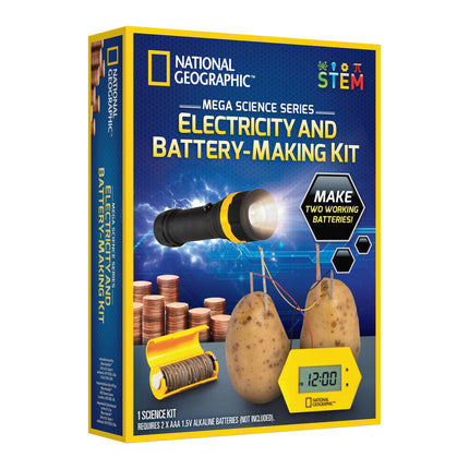 NATIONAL GEOGRAPHIC Battery Making Kit - Potato Cl