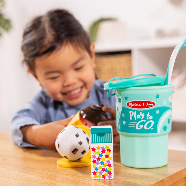 Melissa & Doug Play to Go – Lot de 2 : Gâteau et biscuits et crème glacée, jouets de voyage pour garçons et filles de 3 ans et plus