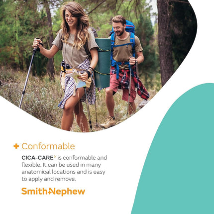 Smith & Nephew Cica-Care 6 x 12 cm Scar Treatment Wound Dressing, 1 Count, Non-Sterile, Non-Adherent, 0.042 grams