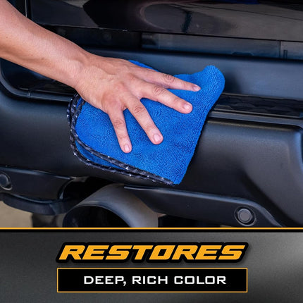 Chemical Guys, Black Trim Restorer Gel Kit for Exterior Plastic & Rubber