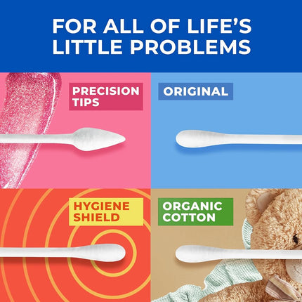 Q-Tips Cott Swabs Flex, 2 Pack of 500