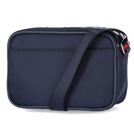 Nautica womens High Seas Camera Crossbody, Indigo/White, One Size