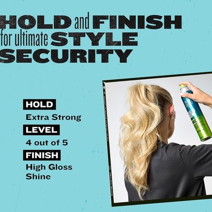 Bed Head Remix Master Piece Extra Strong Hold Hairspray by TIGI for Unisex - 10.3 oz Hair Spray