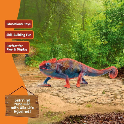 Schleich Wild Life - Chameleon Toy Figurine - Kids Ages 3+ | 14858