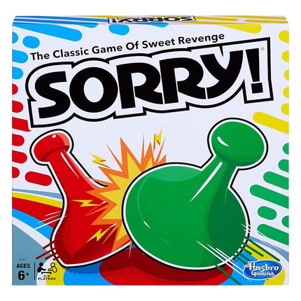 Sorry! Board Game for Kids, Classic Hasbro Board G