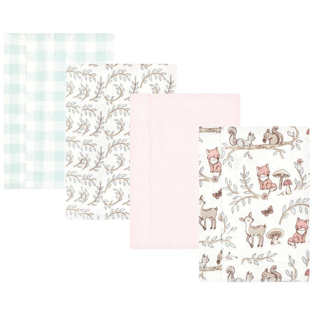 Hudson Baby Unisex Baby Cotton Flannel Burp Cloths