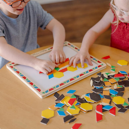 SABLON Melissa & Doug 3590 Magnetic Geometric Figures