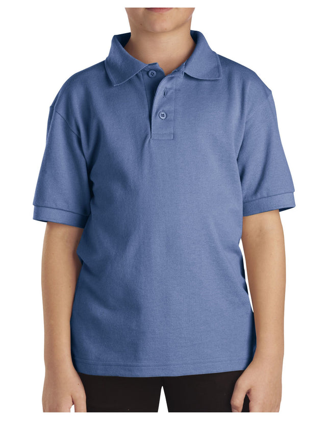 Dickies Little Boys' Short Sleeve Pique Polo Shirt