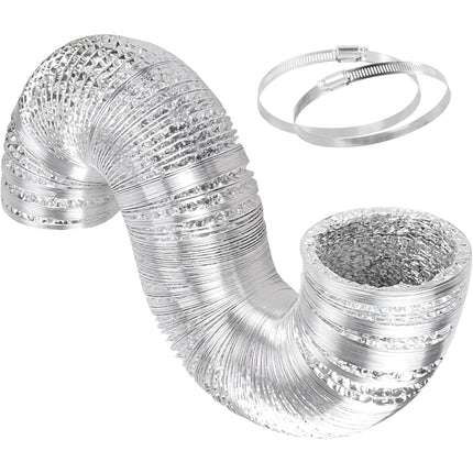 Simple Deluxe 14 Inch 25 Feet Ducting, Non-Insulat
