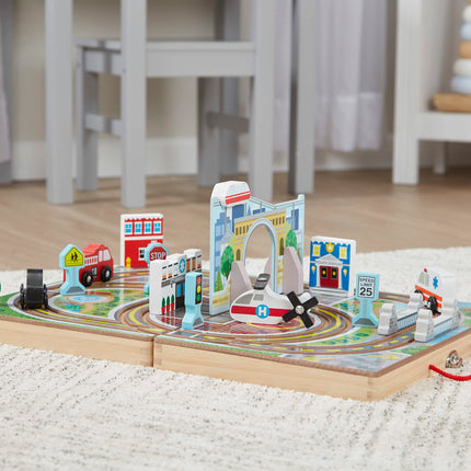 Melissa & Doug Ciudad portátil