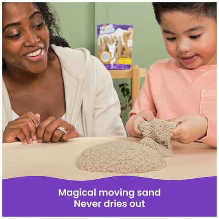 Kinetic Sand 2lb Brown, Moldable Play Sand Sensory Toys, Ages 3+