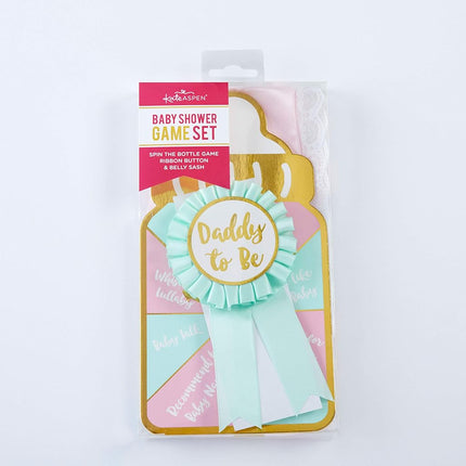 Kate Aspen 00203NA Baby Shower Belly Sash & Game Set Party Kit, One Size, Multi