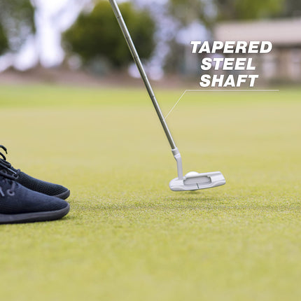 GoSports Classic Golf Putter - Tour Blade Design with Premium Grip and Milled Face - Right Handed 35 Inch