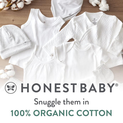 HonestBaby Organic Cotton Fitted Bassinet Sheet, Pink, One Size