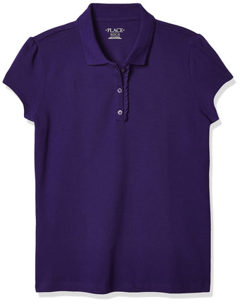 The Children's Place Girls' Short Sleeve Ruffle Pi