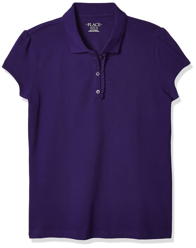 The Children's Place Girls' Short Sleeve Ruffle Pi