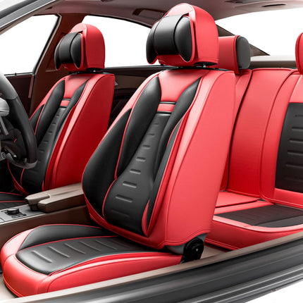 SLARY 5PCS Angel Wings Front and Back Car Seat Cov