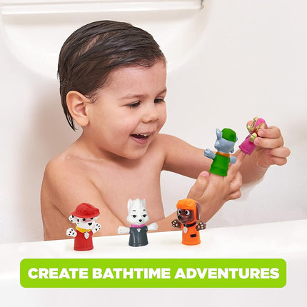 Ginsey Nickelodeon PAW Patrol Bath Finger Puppets, 10 Pc - Bath Toys, Educational